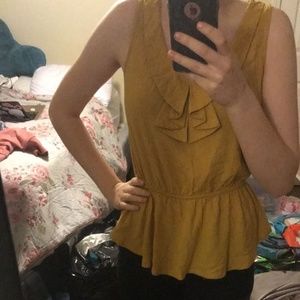 Yellow Tank Top